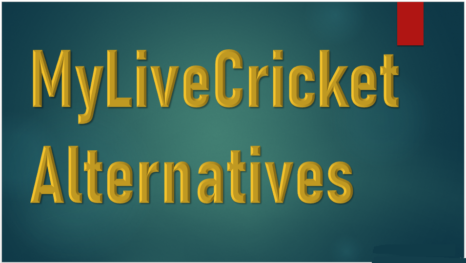 Watch My Live Cricket